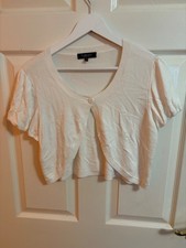 Ladies Debenhams white bolero