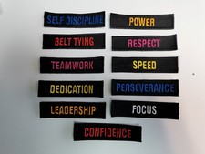 Martial Arts Embroidered