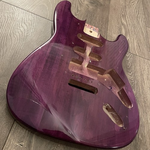 Purple strat style - strat, electric