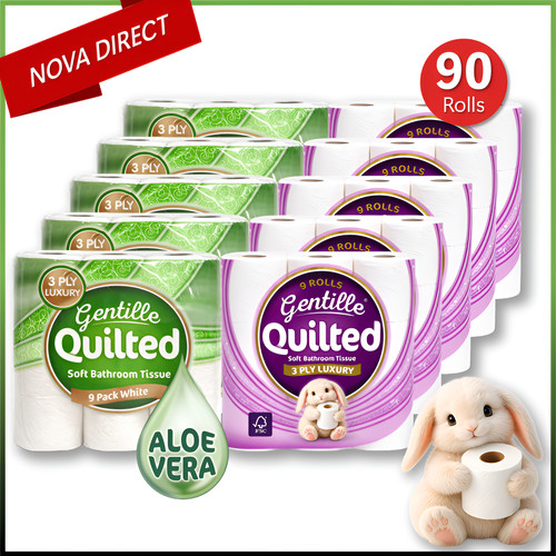 Gentille quilted aloe vera - quilted, 90
