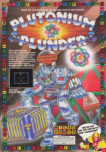 Original advert for plutonium - advert,
