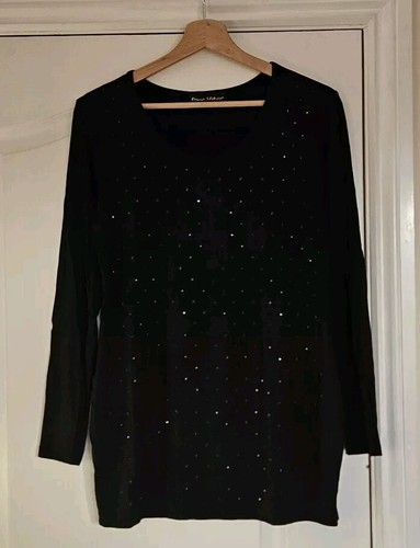 Frank usher long sleeve - sleeve, scoop