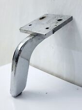 2 x Natuzzi Chrome Metal Legs 13 CM Replacement Feet Cabinet Settee Sofa Chair