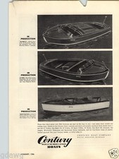 1946 PAPER AD Century Wood