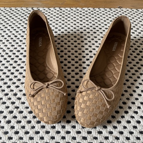 Vivaia block heel beige - vivaia,