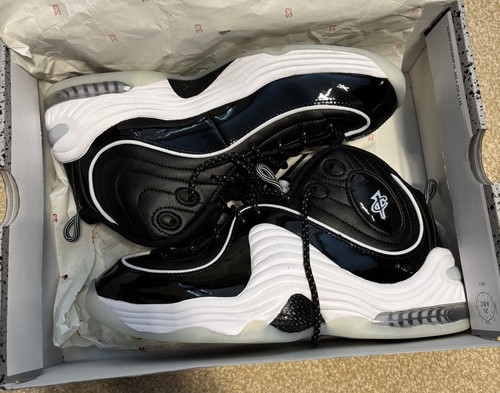 Nike air penny black - air, patent