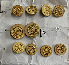 Vintage Gilt Brass  10 Nelson