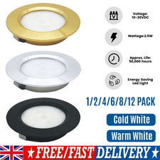 12V Interior LED Spot Lights Ceiling Lighting Camper Van Caravan Motorhome Boat