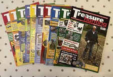 Treasure Hunting Magazines 2009 Every Month but Oct  (11 Magazines) Excellent 