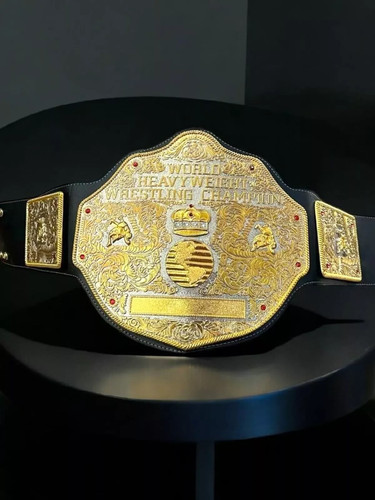 Big gold championship belt - big,