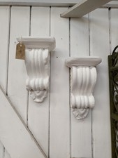 Pair Of Plaster Corbels
