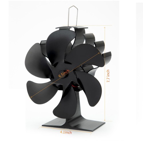 Blade heat powered stove - 6,