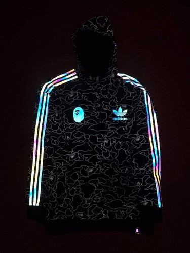 Bape adidas hoodie - bape,