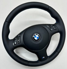 BMW E46 E39 M SPORT STEERING WHEEL M3 M5 REMANUFACTURED NEW SMOOTH LEATHER