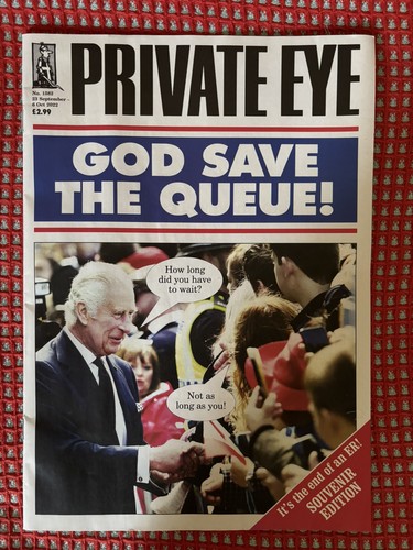 Private eye issue 1582 - eye,