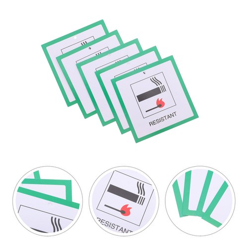 Pcs fireproof signs - 30,