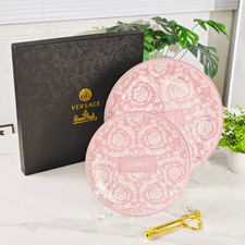 Versace Pink Baroque Two-Tier