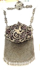 Victorian chatelaine mesh - victorian,
