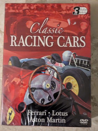 Classic racing cars dvd - racing, box