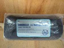 HI GEAR Bell Shaped Twin Bed Mosquito Net for Umbrella Frame Height 220cm New 