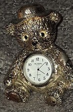 WM Widdup Teddy Bear Clock