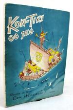 Kon-Tiki OG Jeg -Signed by Erik Hesselberg