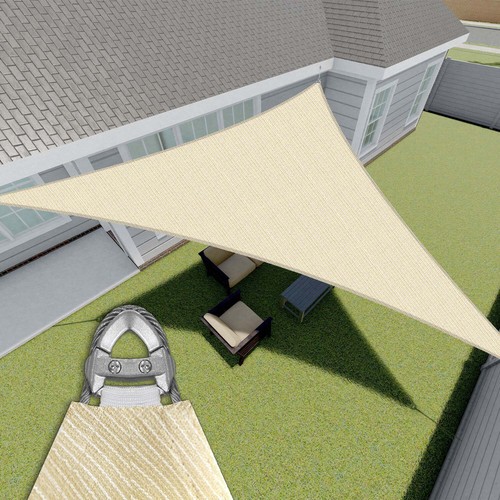 Sun shade sail - sail, wire