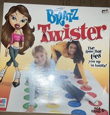 Bratz Dolls TWISTER Kids Party Game 2004 Milton Bradley NEW SEALED