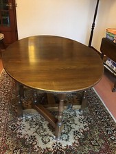 Ercol style Oval Dining Table