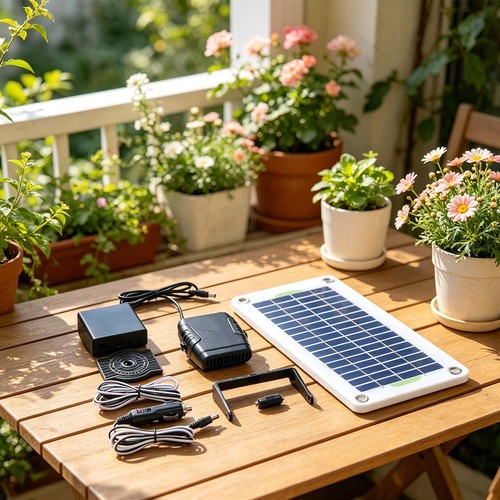 Portable 30w 12v solar heater - 12v,
