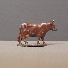 Vintage TOY COW Solid Lead