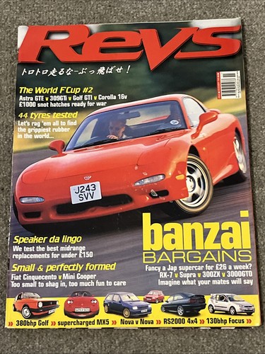 Revs magazine rx7 - revs,
