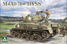 Takom 2205 1/35 Scale Sherman M4A1 (76w) HVSS Wet Stowage