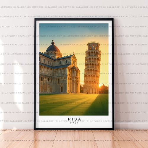 Pisa italy unframed - italy,