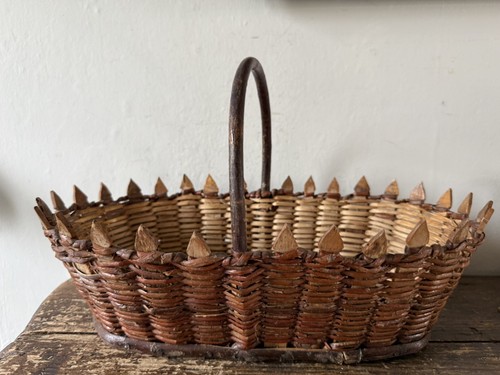Vintage french hand wicker - vintage,