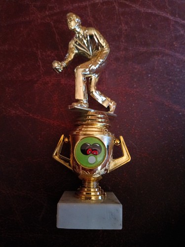 Bowls trophy - bowls,
