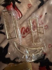 Set Of Three Metal Claw Clips