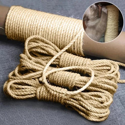 Natural jute rope cat - natural,