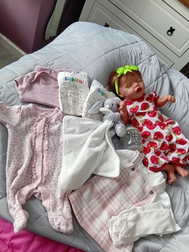 Premie size baby girl doll - premie,