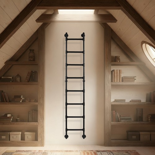 Wall mounted step - wall-mounted, 8-step