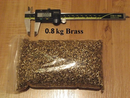 Metal shavings brass 8 kg - , brass 