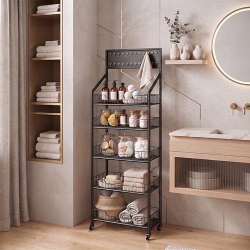 Rolling retail display - rolling, rack