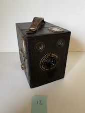 Kodak Popular Brownie Box Camera w/ Case – 1930s Vintage 620 Film