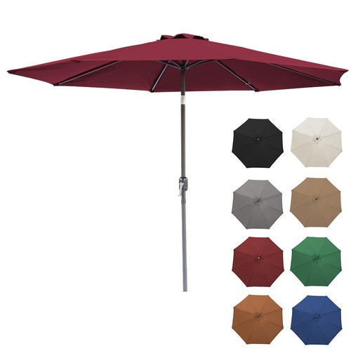 Round garden parasol sun - 3m,