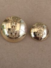 Royal Army Educational Corps Kings Crown Staybrite Buttons" Large & Small,