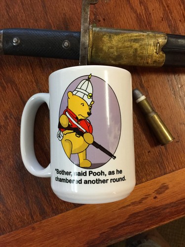 Martini henry pooh coffee mug - martini,