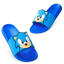 Sonic The Hedgehog Kids Boys Sonic Sliders Flip Flops Pool Shoes