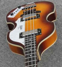 Sunburst Hofner Violin Bass