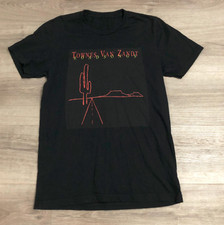 Townes Van Zandt 'Road Songs' T Shirt - Size S/M (p2p 18.5") - Black