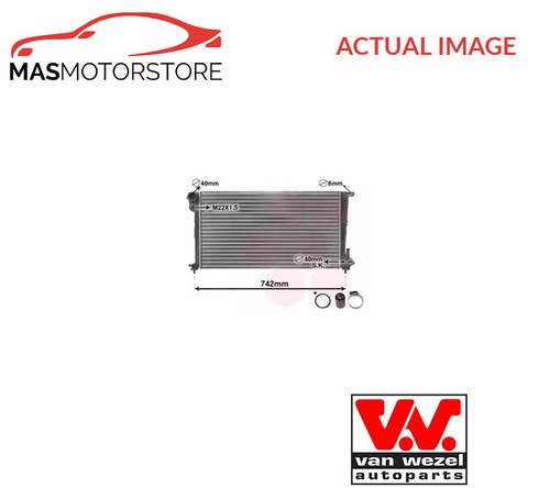 Engine cooling radiator van - cooling,